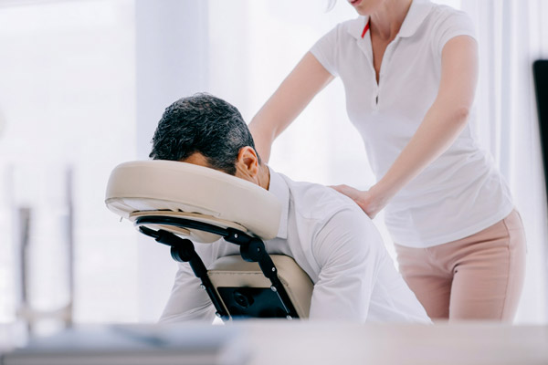 Seated massage